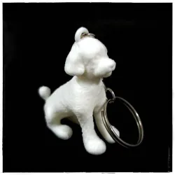 Toy Poodle (keychain)