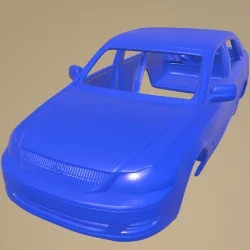 Toyota Avalon XL 2001 PRINTABLE CAR BODY
