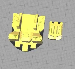 transformers Hardhead Face g1
