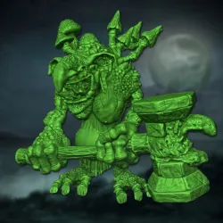 Troll Warlord Hammer no hood ver2