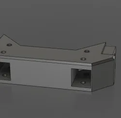TRX 4 and TRX 6 Bumper mount for ahead RC bumpers