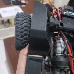 TRX4  INNER FENDER AND MOUNT SIDE PLAT HARDBODY CHEROKEE XJ