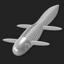 Water Lizard v.1 (Master+Mold)