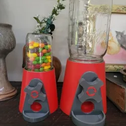 Wide Mouth Mason Jar Candy Machine