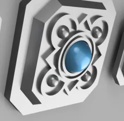 Witcher 3 Ciri Belt Pieces