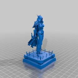 World of Warcraft WoW Chess Set Pieces - WMV models