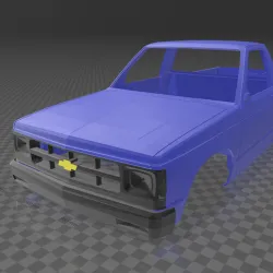 1/10 Chevrolet S-10/GMC S-15 Regular Cab Replica Body