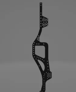 1/10 Rc Crawler Chassis Rails