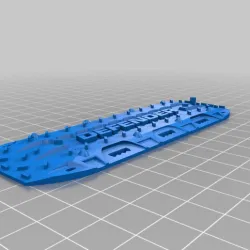 1/10 Scale R/C Defender Sand Board