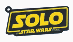3 star wars key chains