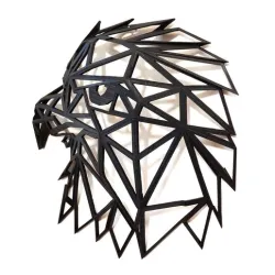 3D wall eagle head