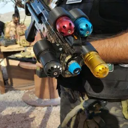 AIRSOFT DOUBLE 40MM GRENADE LAUNCHER PICATINNY