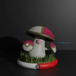 Amoonguss pokemon 3D print model