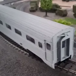 Amtrak Streamliner Coach - h0 Scale