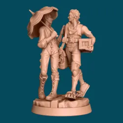 An odd couple — diorama [presupported]