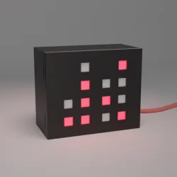 Arduino Binary Clock (3D model + code)