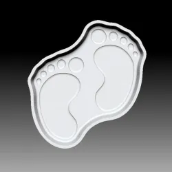 BABY FOOT BATH BOMB MOLD
