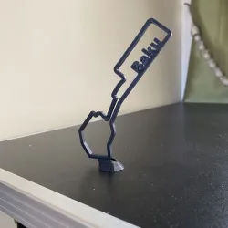Baku Circut 3D printed