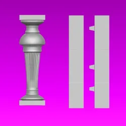 Baluster Mold - Full Baluster