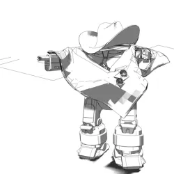Battletech - Ultimate Sub-Urban Mech proxy - Widow Maker