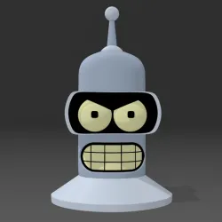 Bender Head Bust [Futurama]
