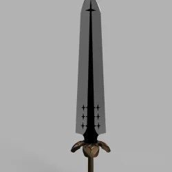 Black Clover - Asta's Demon dweller Sword