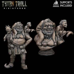 Blinsky Jester Toy Maker Mini Bust Combo  [Pre-Supported]