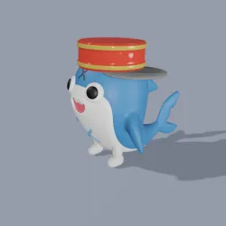 Bloop | Gura's Mascot - Vtuber