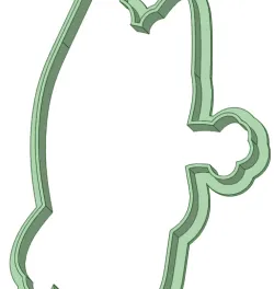 Bluey cookie cutters family