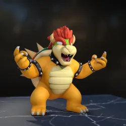 Bowser Figurine