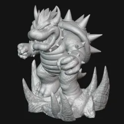 Bowser - Super Mario Bros Movie Diorama