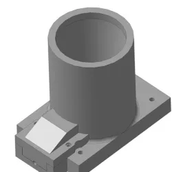 Bracket hold cap case