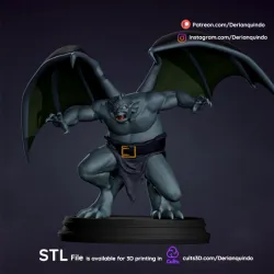 Broadway full figure / Gargoyles fanart