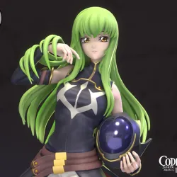 CC - Code Geass  Figurine STL for 3D Printing
