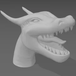 Charizard Head Bust