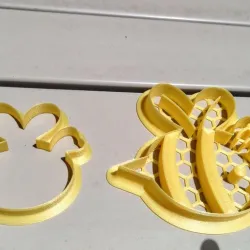 Chunky Bee Cookie Cutter