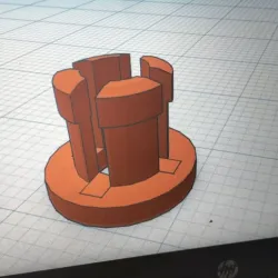 Clamp for Bowden Ender 3v2 Neo extrusion system