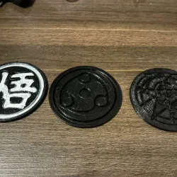 Coaster Pack DBZ, FMA, Sharingan