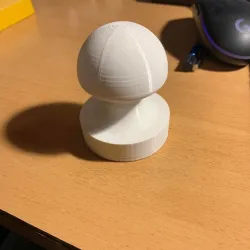 Coffe tamper - with exchangeable base