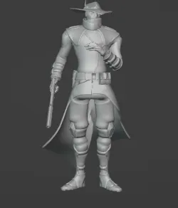Cypher Valorant 3D Model