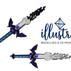 Decayed Master Sword STL FILES [The Legend of Zelda: Tears of the Kingdom]