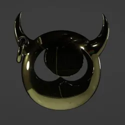 devil keychain
