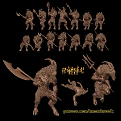 Diablo II - Goatmen (Clans)