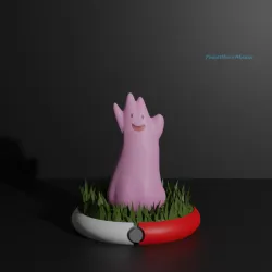 Ditto pokemon 3D print model