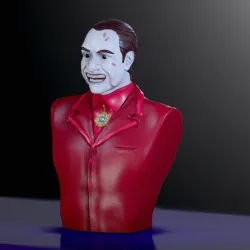 Dracula Bust (Nicholas Cage - Renfield Movie)