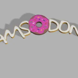 Dreams Donuts lamp