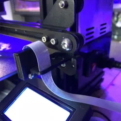 Ender 3 - X-Axis Pi camera mount + Enclosure v1.2