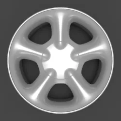 Escort Cosworth Printable Rim