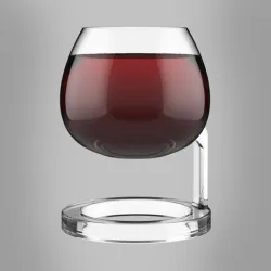 Floating Wineglass Cup