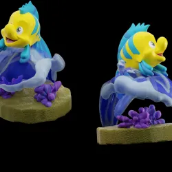 Flounder w/Stand  - Little Mermaid